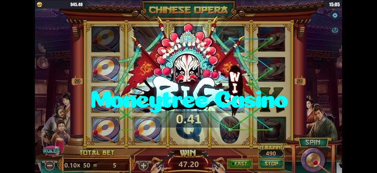 Moneytree Casino casino presented on mobile device in Pakistan with slots and live games